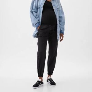 GAP Maternity Pull on Jogger, Navy, Size S, Lyocell